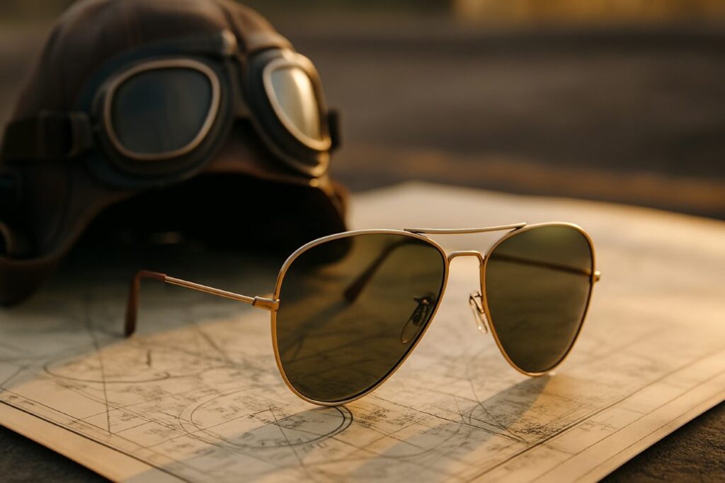 Welche Rolle spielte die Geschichte der Pilotenbrille in Hessen?